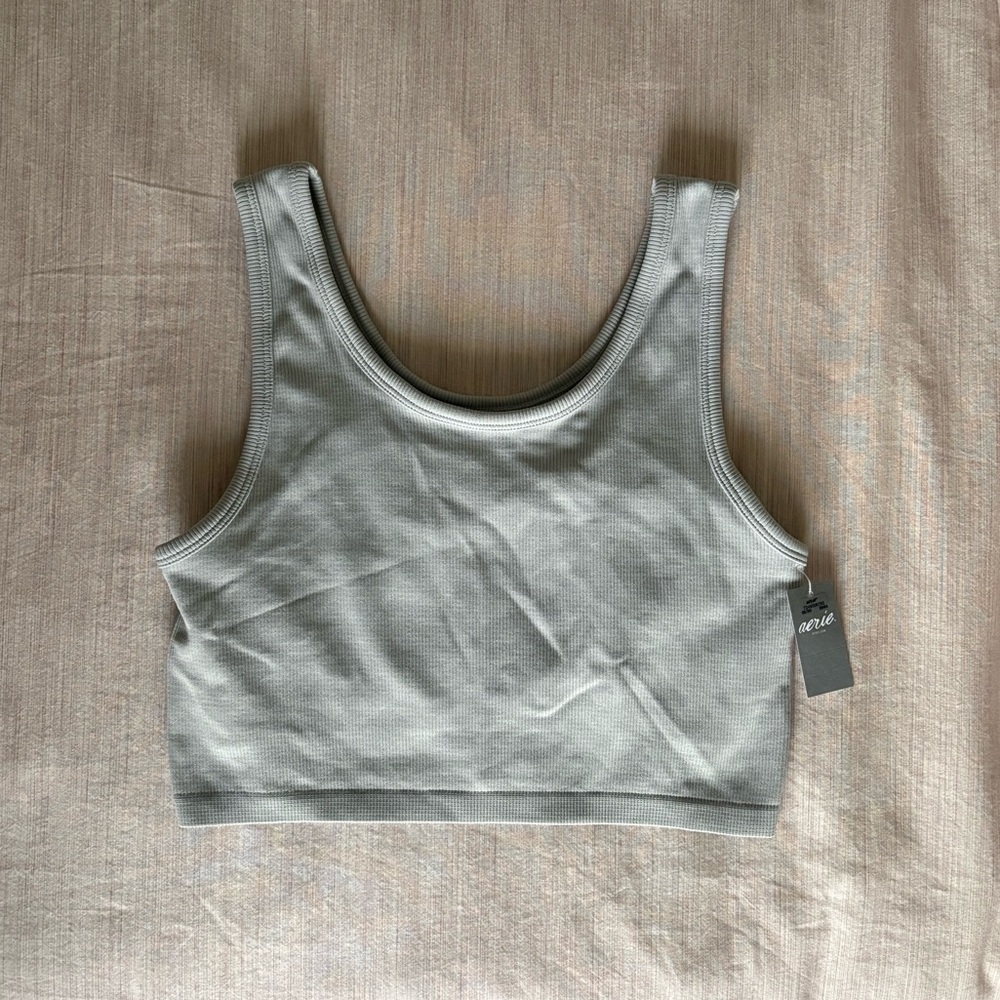Gray Aerie Sports Bra 🩶